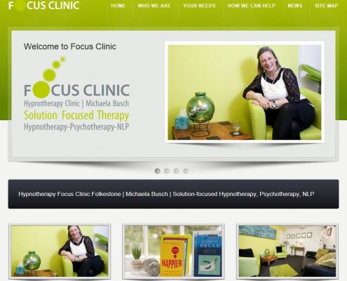 Focus Clinic Website Design