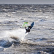 October Storm Windsurfers Windsurfing